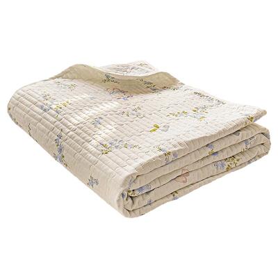 洁丽雅全棉印花床盖2025新款四季