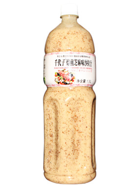 饼尚仁沙拉汁1.5L焙煎芝麻口味