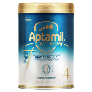 [爱他美亲熠]奇迹白罐适度水解低敏儿童益生菌奶粉4段