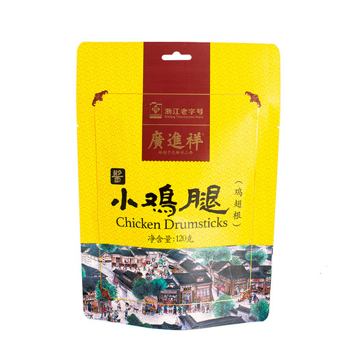 温州特产 广进祥小鸡腿 鸡翅根 温州小吃 下酒菜肉 熟食简装120克