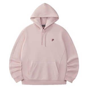 章昊同款FILA FUSION斐乐潮牌情侣款卫衣2025秋新款宽松加绒上衣