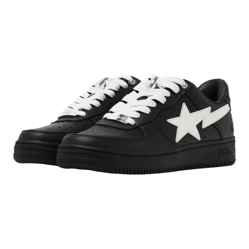 迷彩压纹星标BAPESTA休闲鞋BAPE