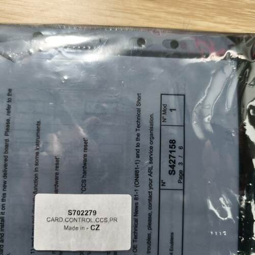 （请询价）ARL4460光谱仪，CCS控制板，S702279,全新原装