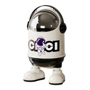 桌面垃圾桶高颜值儿童迷你小号带盖可爱创意桌上翻盖2025新款纸篓