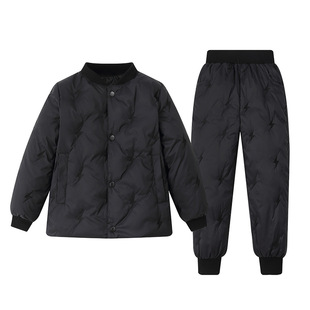 巴拉可儿女童羽绒服内胆儿童冬装男童学生校服神器轻便保暖套装外