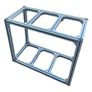 鱼缸架子铝型材鱼缸底柜铝合金型材框架落地组合鱼缸专用架DY定制