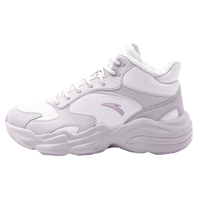 安踏女鞋加绒二棉鞋防滑