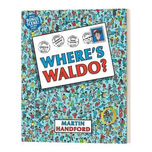 英文原版 Where's Waldo Deluxe Edition 沃尔多在哪里 豪华版 英文版 进口英语原版书籍儿童外文书