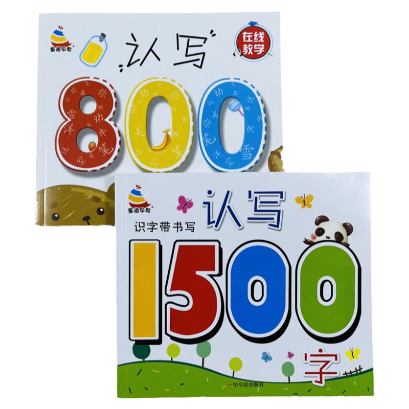 童通早教认写汉字幼小衔接全2册