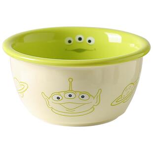 川岛屋迪士尼三眼仔餐具套装可爱儿童饭碗家用卡通陶瓷面碗餐盘子