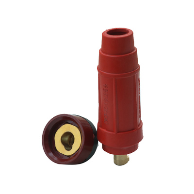 电焊机中式快速接头全铜