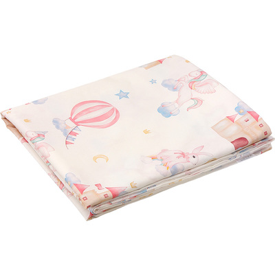 纯棉新生婴儿小被套透气被罩水洗