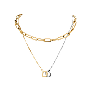 BLACKHEAD/黑头叠戴项链双层情侣夏季锁骨汪苏泷同款