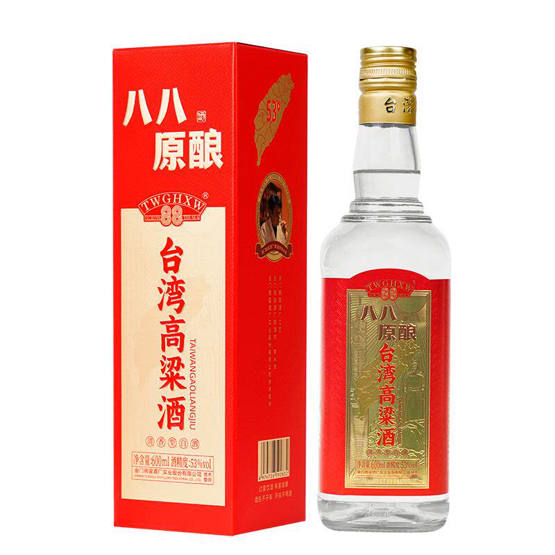 固态法白酒八八原酿台湾高粱酒