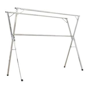 可折叠晾衣架落地室内家用阳台卧室衣服晒被子神器宿舍挂衣伸缩