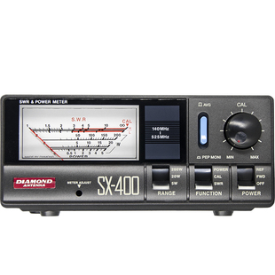 日本钻石驻波表SX-400车载电台天线测量SWR驻波功率测量表SX400