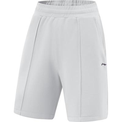 李宁宽松女官方正品短卫裤运动裤