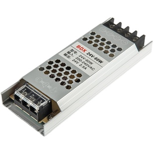 超薄LED灯箱电源24V低压12V线形灯带橱柜变压器220转直流开关电源