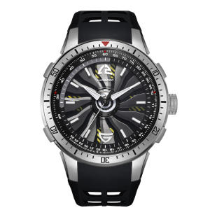 HANBORO衡宝罗风之子男士自动机械大表盘送礼男友名表十大品牌钢