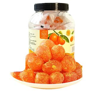 川知贝甘草金桔干罐装独立包装雪桔橘子干蜜饯果脯零食清甜润口
