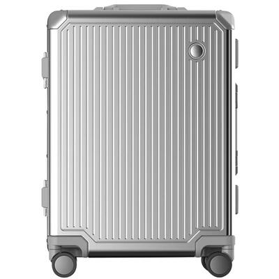 Echolac铝镁合金男万向轮行李箱
