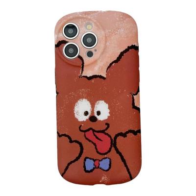 简约卡通搞怪小狗猫咪适用苹果16promax手机壳可爱iphone15promax新款13promax趣味防摔女14pro软壳保护套男