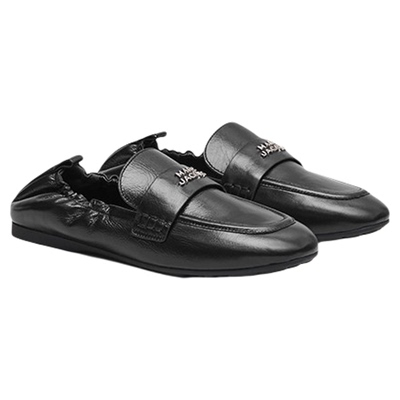 【季末折扣】MARC JACOBS/莫杰 MJ 牛皮时尚字母休闲鞋乐福鞋