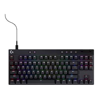 罗技G PRO X TKL RAPID有线键盘RT磁轴狗屁王游戏电竞专用RGB灯效