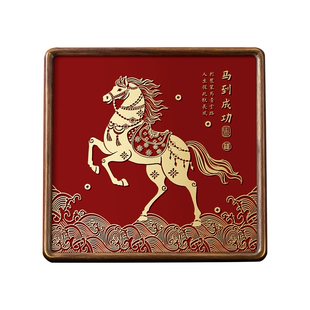 2026马年装饰品马到成功摆件吉祥物高级感客厅办公室乔迁之喜摆台