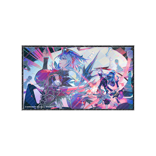 明日方舟xMuse Dash镭射UV色纸 插画加载盲盒 喵斯快跑官方周边