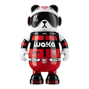 waka熊猫保温杯316幼儿园吸管水杯男女儿童夏季水壶学生上学专用