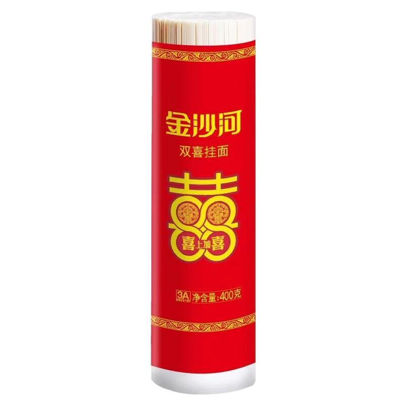金沙河喜面400g*6筒+1礼盒装