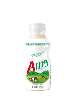 AD钙益生菌340ml饮料酸甜清爽唯美香醇瓶装0脂肪好喝不胖c