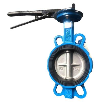 手动蝶阀法兰对夹式密封性强