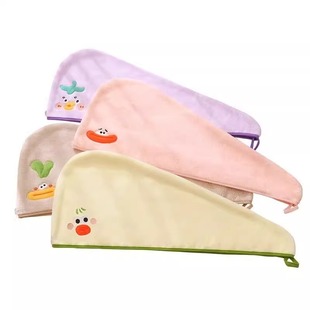 可爱干发帽女新款超强吸水速干加厚干发巾家用擦洗头发浴帽包头巾