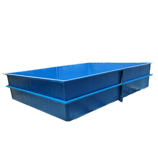 玻璃钢纤维箱消防水槽孵化养鱼桶浸泡池酸洗沉淀外壳天线罩定制