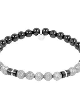 Tateossian男士黑玛瑙创意手链