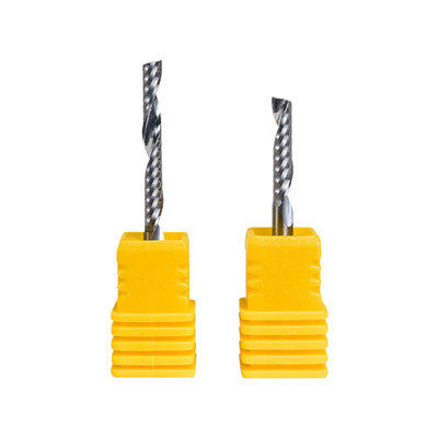 单刃螺旋铣刀亚克力密度板雕刻刀