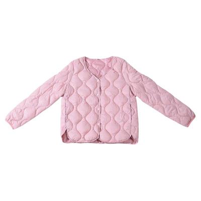 新款小香风女款无领内胆外套