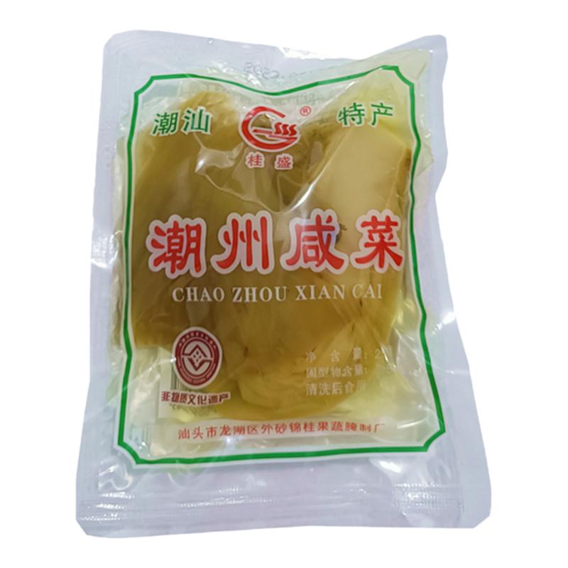潮汕特产桂盛酸豆角潮州酸咸菜