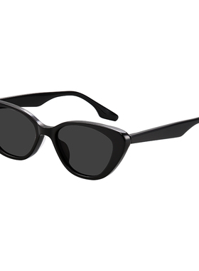 普莱斯复古猫眼墨镜女高级感