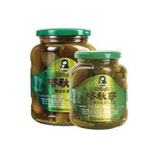 喀秋莎俄式酸黄瓜俄罗斯风味乳黄瓜腌制下饭咸菜脆嫩酸爽商用罐装