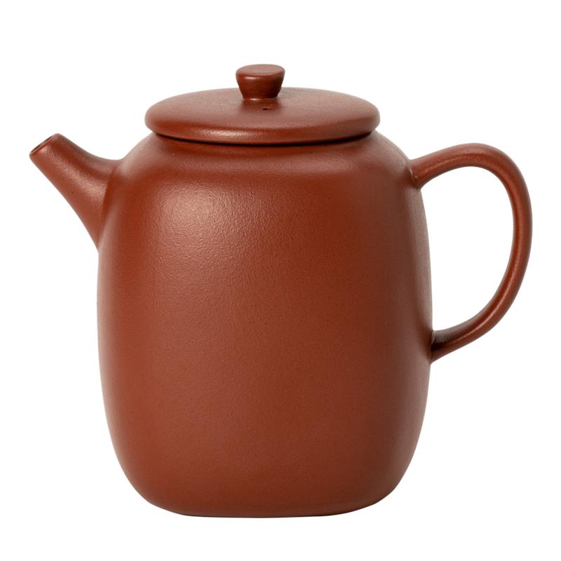復古風紫砂壺陶瓷中式泡茶壺單個手工功夫茶具家用小號四方壺單人