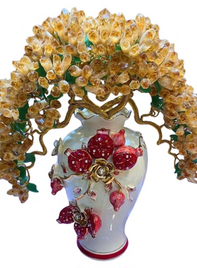 原矿紫水晶招财树别墅公司开业摆