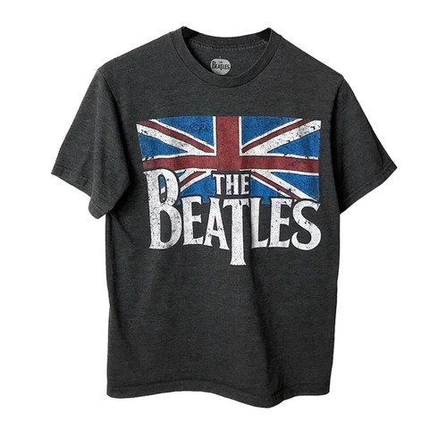 The Beatles披头士乐队vintage摇滚美式复古着oversize直喷T恤