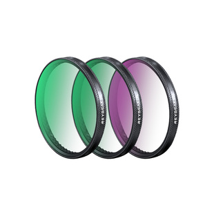 REYGEAK锐际大疆action6滤镜套装运动相机UV保护镜CPL偏振镜抗光害黑柔滤镜ND8/16/32减光滤镜头配件