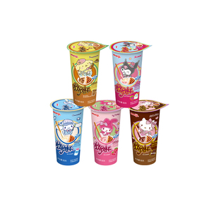 meiji明治欣欣杯巧克力蘸酱手指饼干杯装休闲儿童饼干网红零食