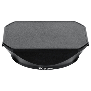 JJC 适用适马56mm F1.4遮光罩 SIGMA 56 F1.4 DC DN 微单镜头 大光圈人像街拍定焦 替代适马 LH-582-01遮光罩