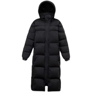 长款羽绒棉服女中戏冬季2025新款韩版过膝加厚宽松情侣棉袄外套