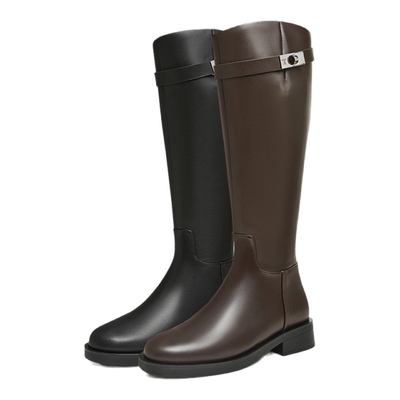 TATA他她超模靴骑士靴女